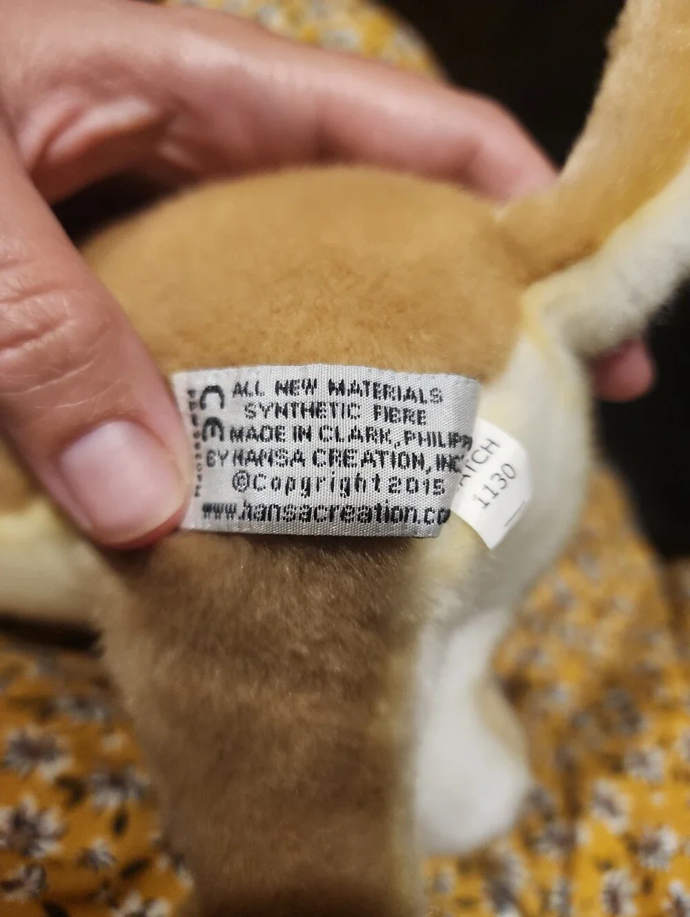 Hansa Plush Chihuaha Realistic Life Like 2015 Pet Replacement